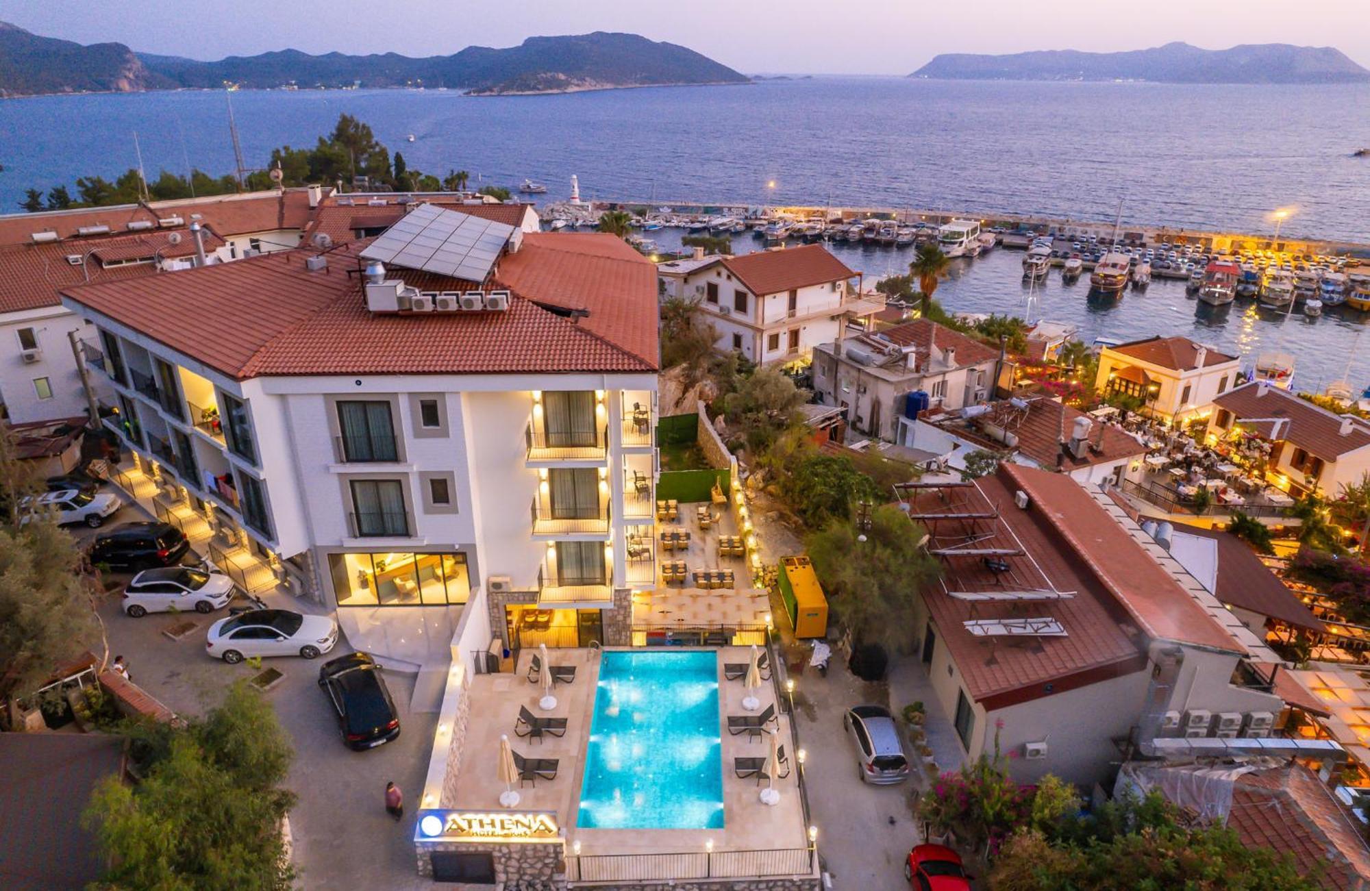Kas Athena Hotel المظهر الخارجي الصورة